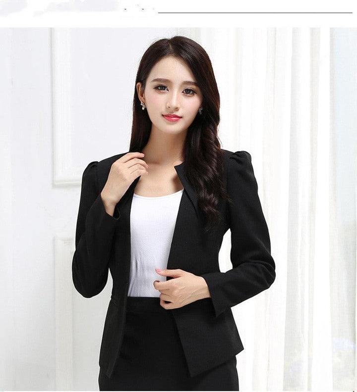 Spring And Autumn Elegant Slim Short Slim Suit Jacket - Trendha