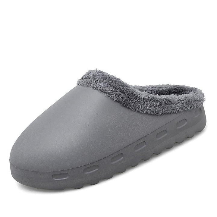 Fashion Baotou with Cotton Casual Slippers - Trendha