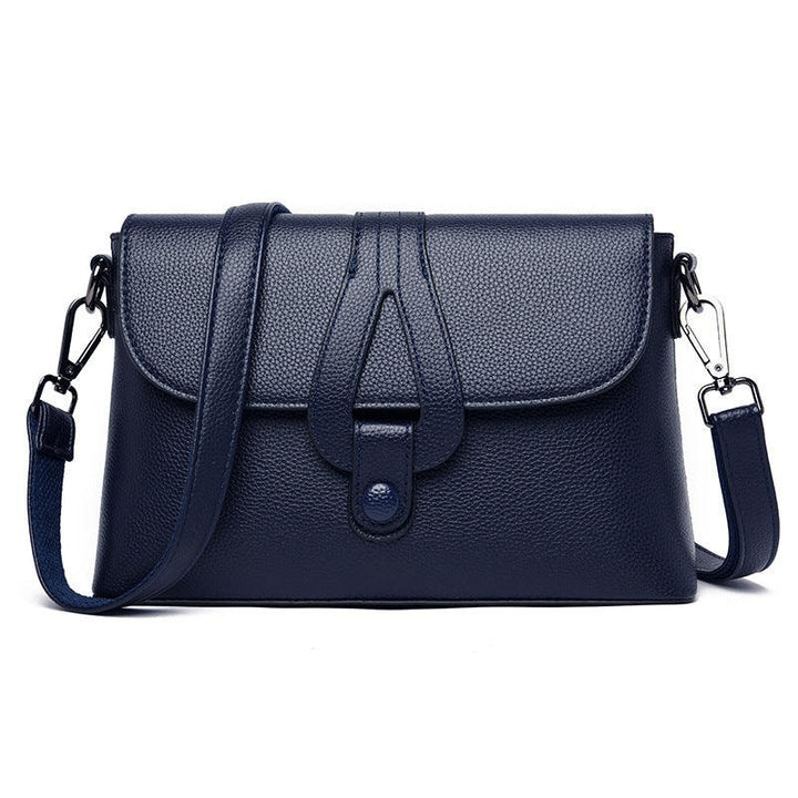 Button Fashion Lady's Diagonal Shoulder Bag - Trendha