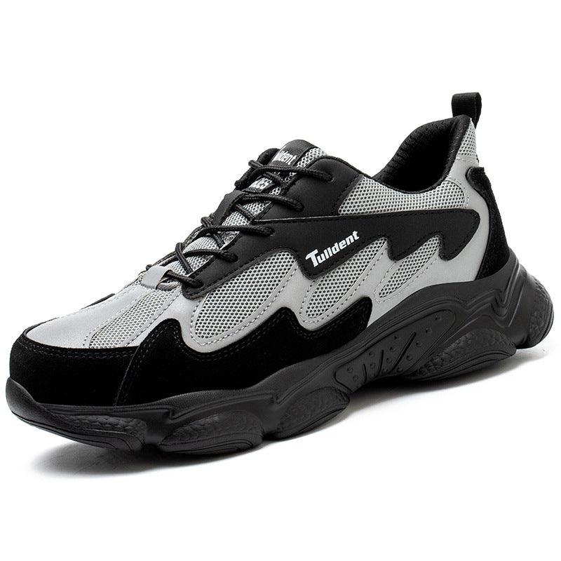 Men's And Women's Same Style Anti-smash And Anti-stab Safety Shoes - Trendha