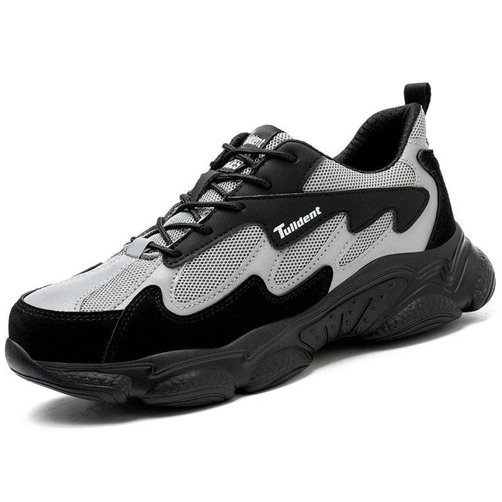 Men's And Women's Same Style Anti-smash And Anti-stab Safety Shoes - Trendha