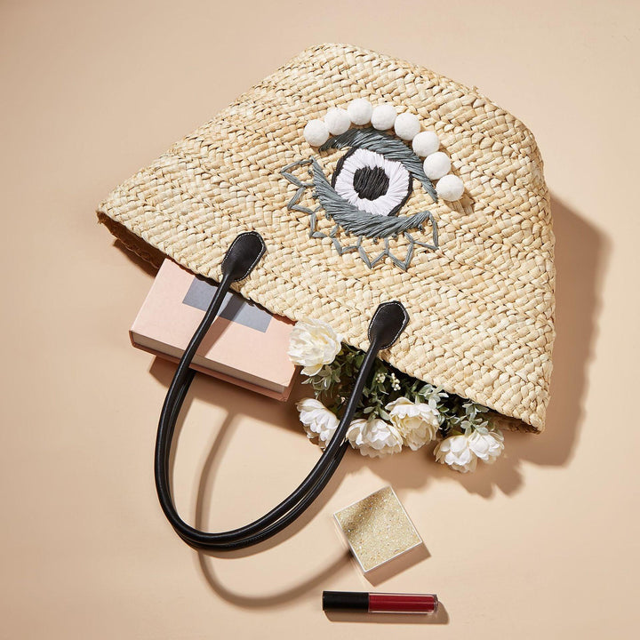 Women's Ethnic Holiday Fashion Eye Shoulder Bag - Trendha
