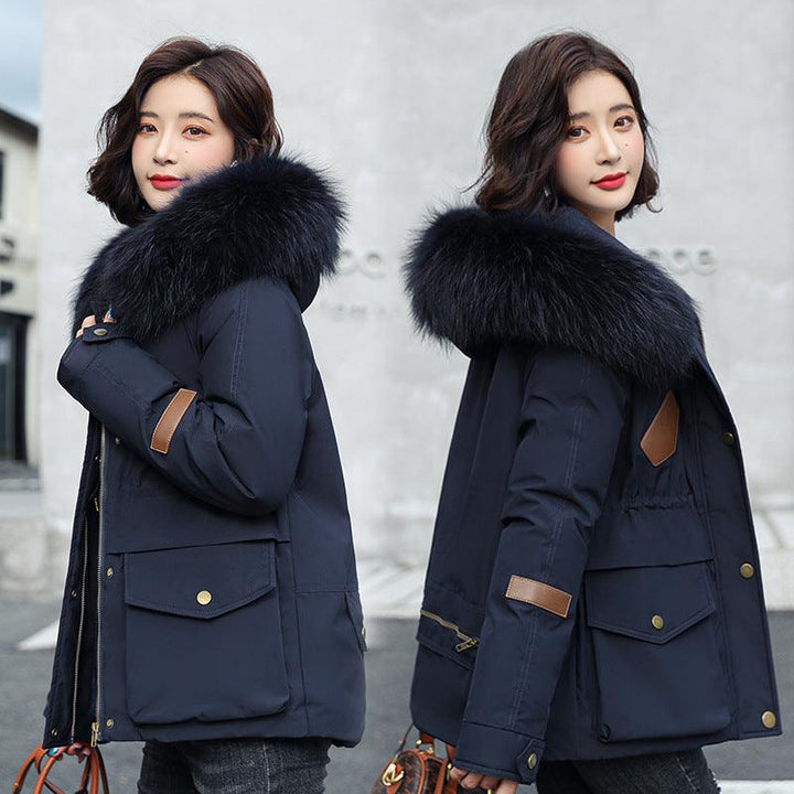 Tooling To Overcome The Thicker Loose Plus Size Women's Cotton-padded Jacket - Trendha