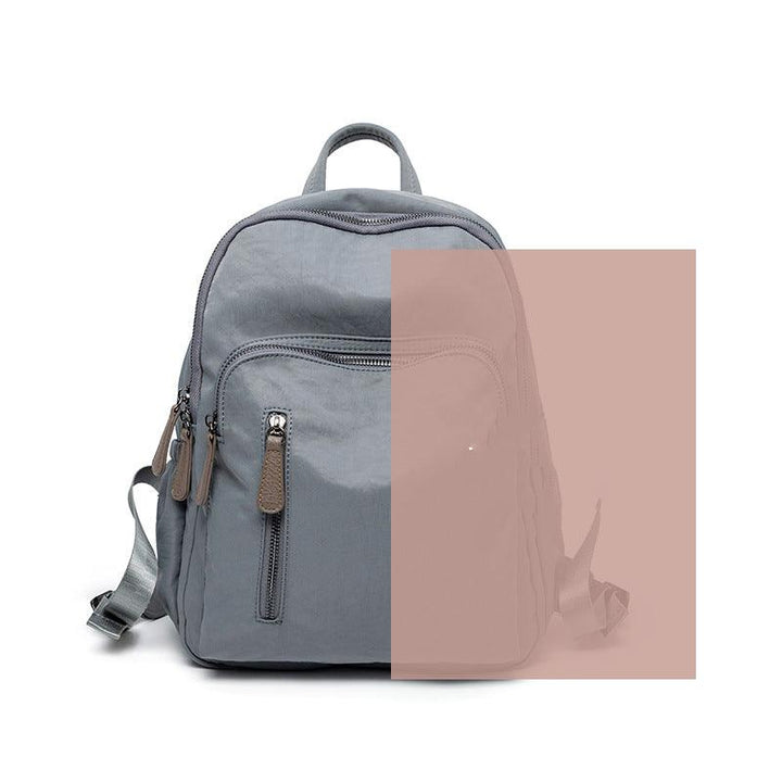 Lightweight Nylon Oxford Cloth Travel Anti-theft Backpack - Trendha