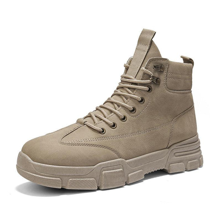 Men's British Style High-Top Martin Boots - Trendha