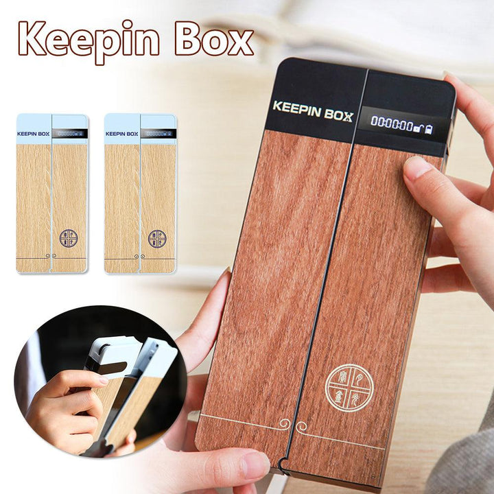Self Discipline Phone Lock Portable Mobile Phone Lock Box Timer Smartphone Locking Case Safe Timed Lockbox Self-Discipline Keepin Box Limit Cell Phones Use - Trendha