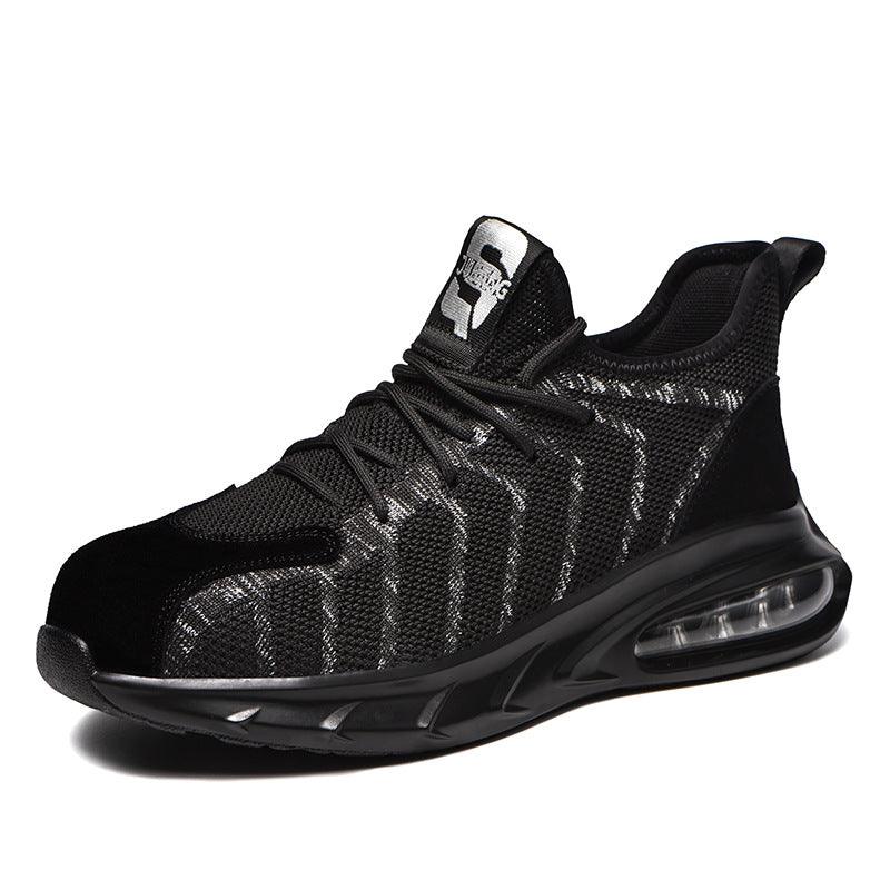 Anti-smash And Anti-puncture Lightweight And Breathable Work Shoes - Trendha