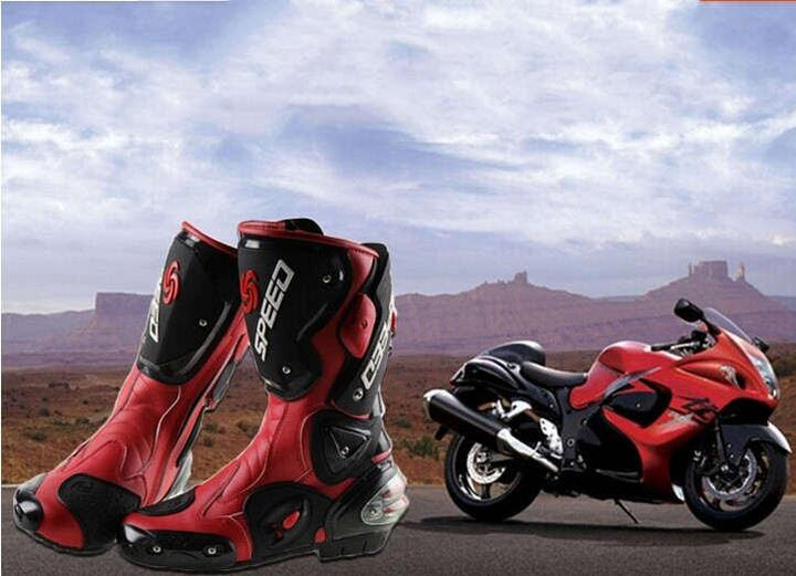 Four seasons men's off-road motorcycle boots - Trendha