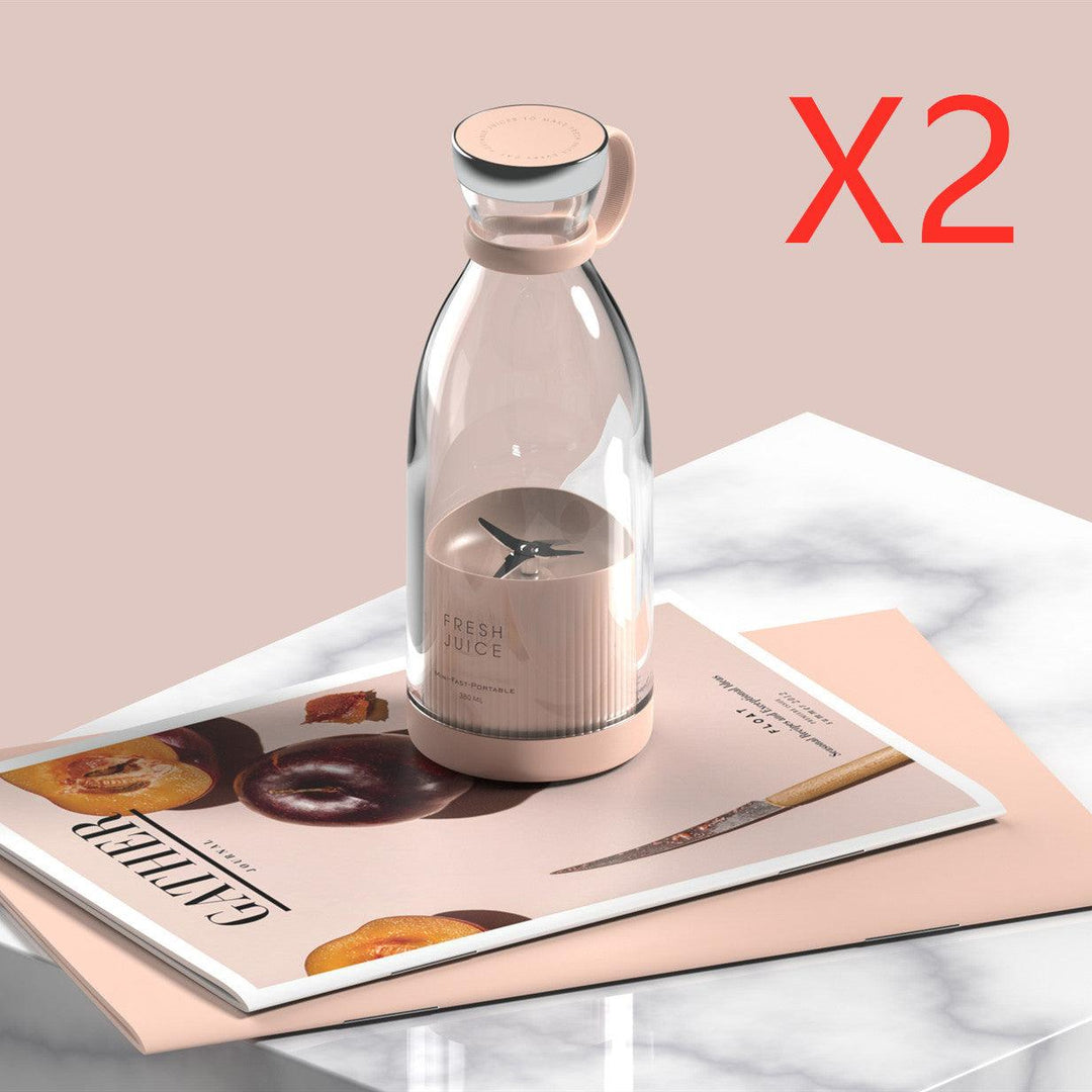 350ML Electric Juicer Blender Mixer USB Rechargeable Machine Household Portable Blender Maker Cup Kitchen Tool Kit - Trendha