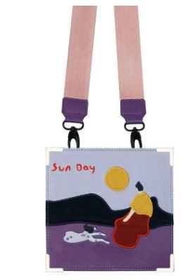 Leisure Arts and art stitching embroidery knapsack - Trendha