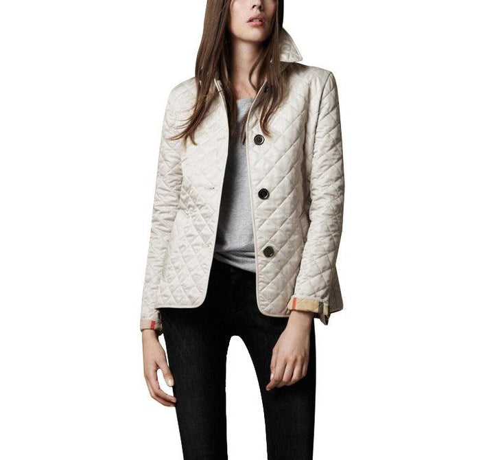 Fashionable Temperament Lapel Single-breasted Slim-fit Warmth - Trendha