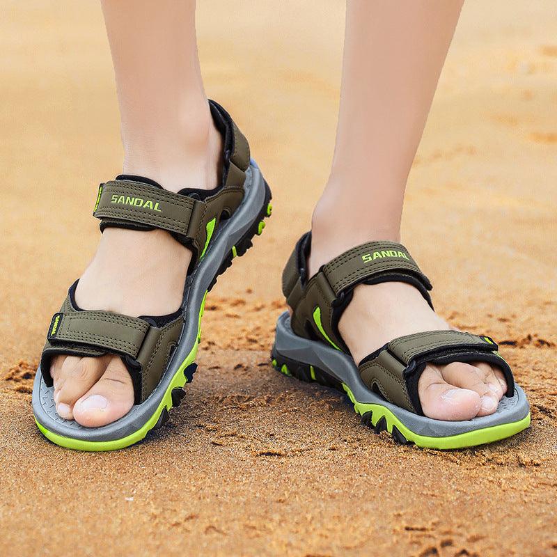 Outdoor Leisure Wear Dad Beach Shoes Men's Sandals - Trendha