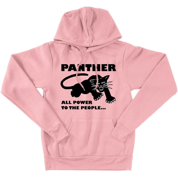 All Power to the People Hoodie - Black Panther Men's Hoodie - Panther Graphic Hoodie - Trendha