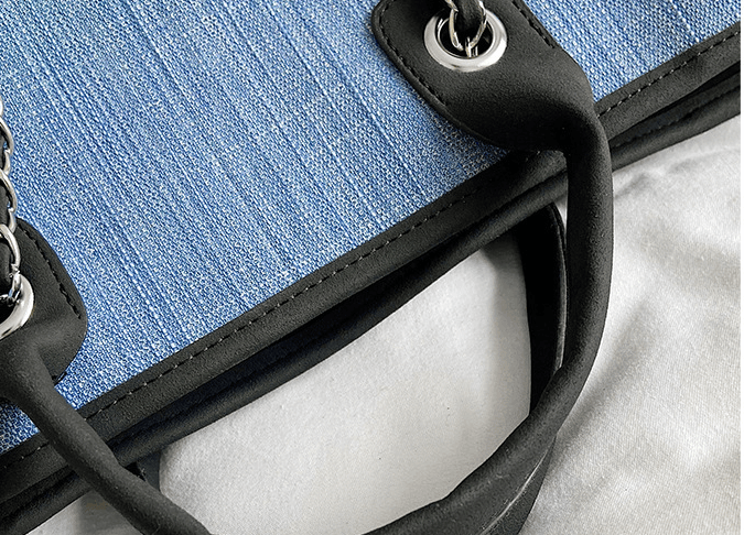 Simple Chain One-shoulder Diagonal Tote Bag - Trendha