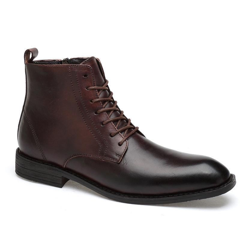 Men's high-top business shoes - Trendha