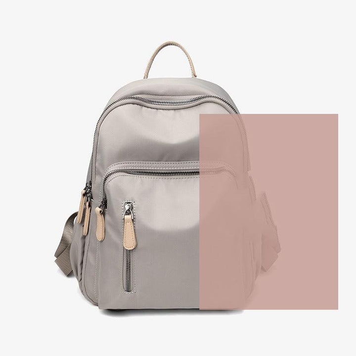 Lightweight Nylon Oxford Cloth Travel Anti-theft Backpack - Trendha