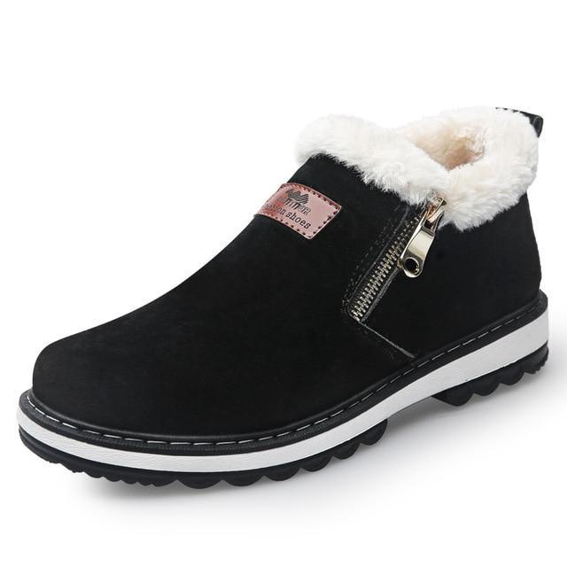Winter Cotton Shoes Warm High-top Cotton Shoes Cotton Boots Snow Boots Plus Velvet - Trendha