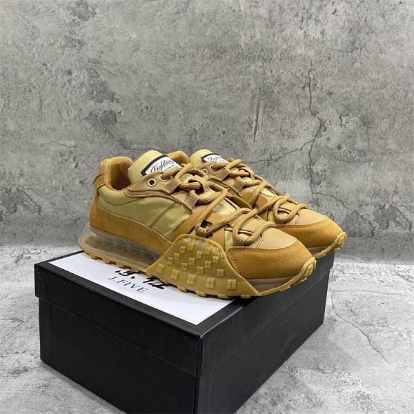 Air Cushion Soft Sole Fabric Breathable White Shoes - Trendha