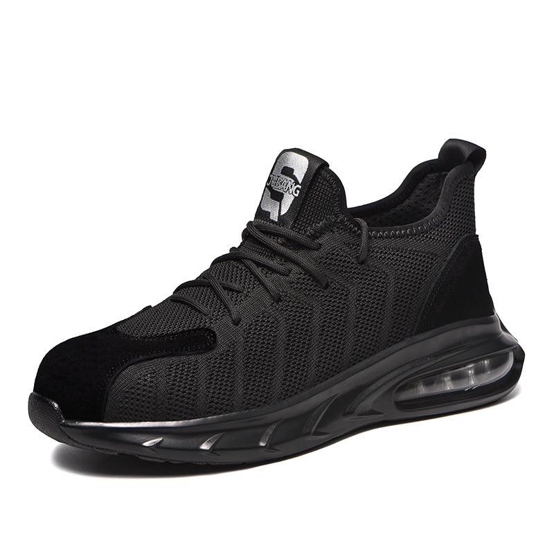 Anti-smash And Anti-puncture Lightweight And Breathable Work Shoes - Trendha