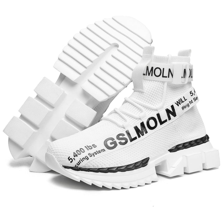 High Top Breathable Casual Sports Running Shoes - Trendha