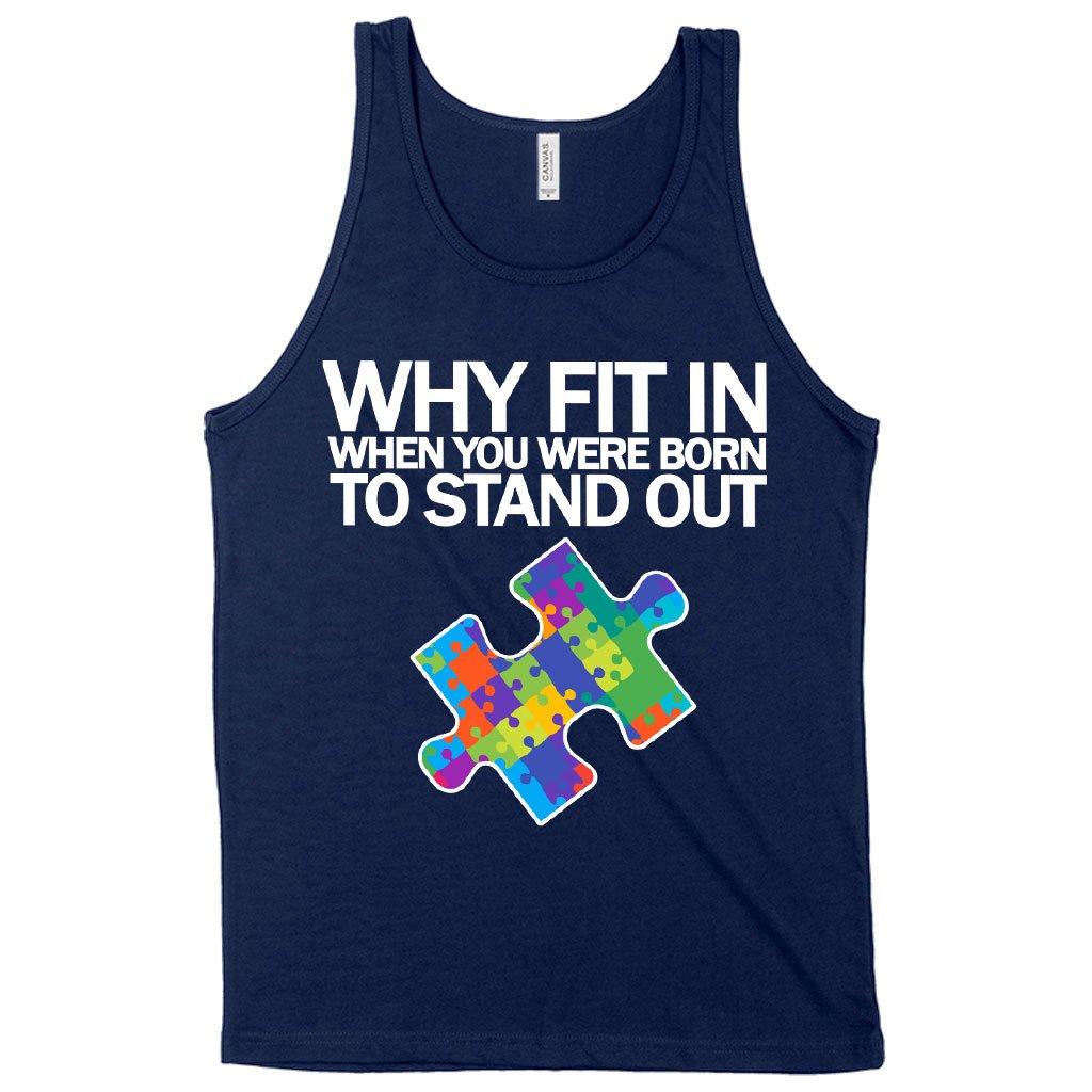 Autism Puzzle Tank - Autism Tank Ideas - Autism Awareness Tank - Trendha