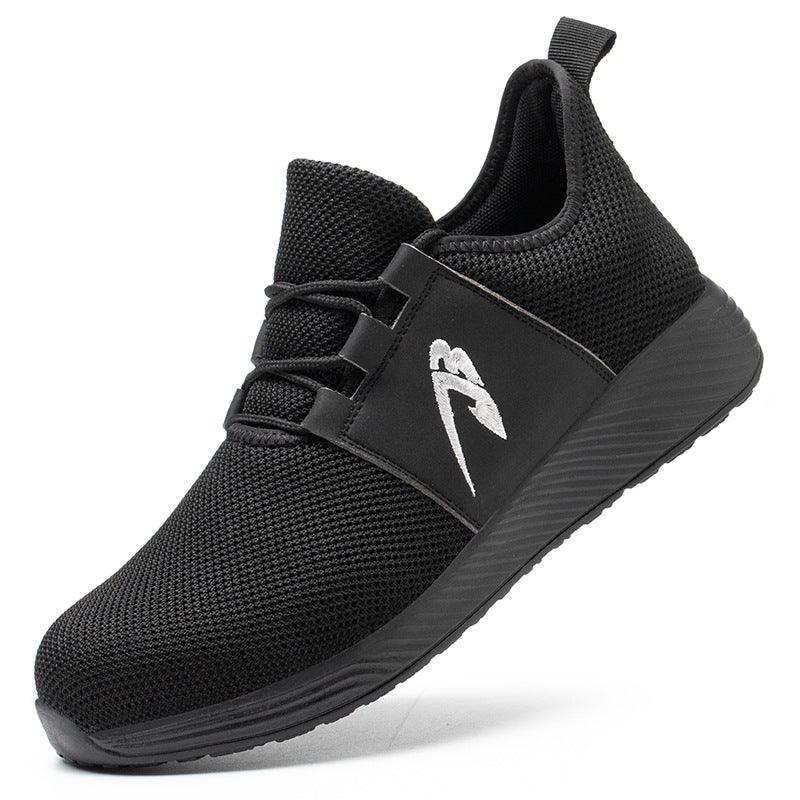 Anti-smash And Anti-puncture Lightweight And Breathable Work Shoes - Trendha