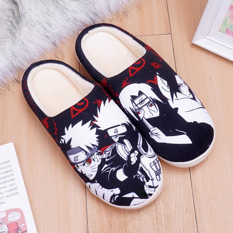 Lovers Non-slip Velvet Home Slippers Cotton Sippers - Trendha