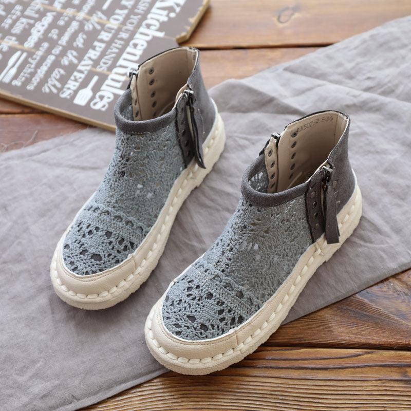 Flat Bottom Women's Shoes Mori Short All-match Soft Bottom Martin Boots - Trendha