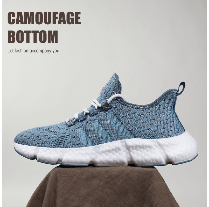 Breathable Thin Popcorn Sports Casual Men's Running Shoes - Trendha