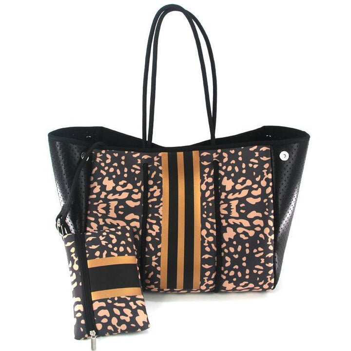 European And American Fashion Beach Bag Fashion Large-capacity Shoulder Bag Neoprene - Trendha