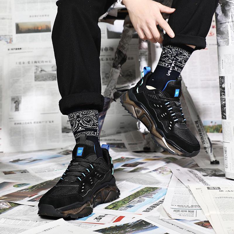 Daddy Shoes Korean Style Trendy Men's Shoes Breathable Casual - Trendha