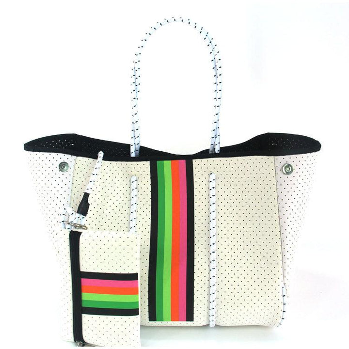 European And American Fashion Beach Bag Fashion Large-capacity Shoulder Bag Neoprene - Trendha