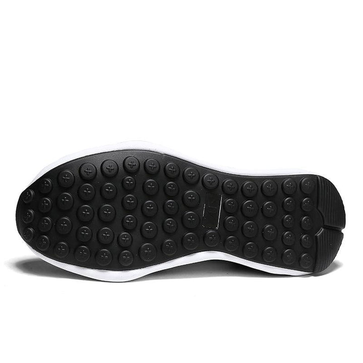 Breathable Cloth Surface Thick Bottom Casual Color Matching Trendy Men's Shoes - Trendha