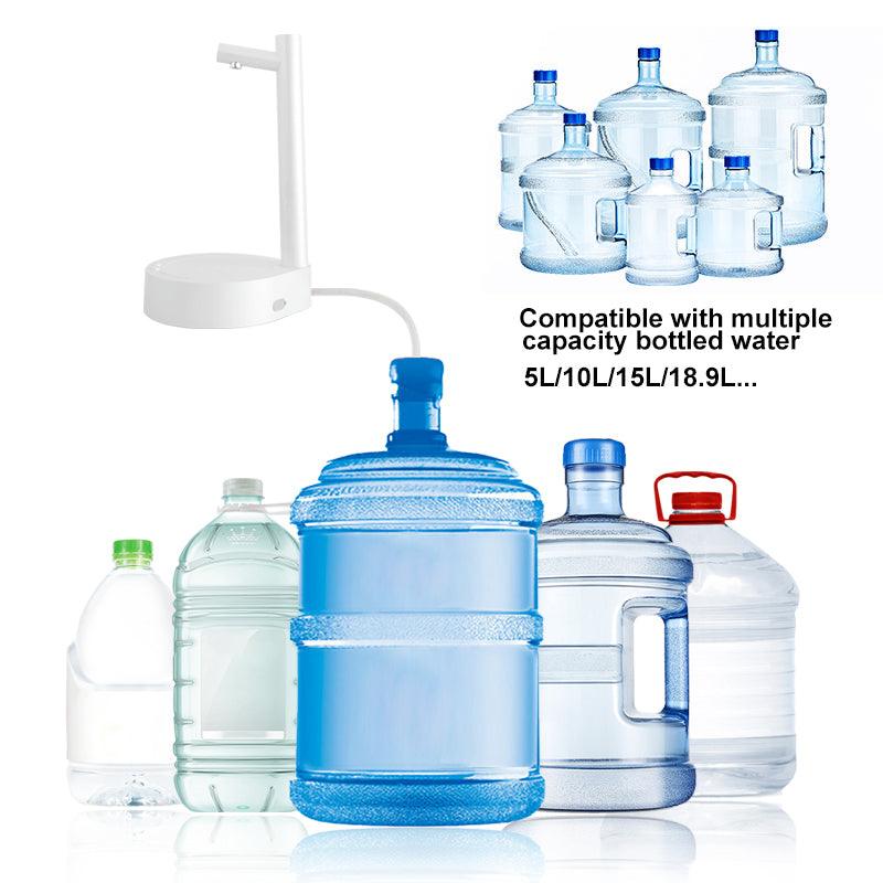 Desk Dispenser Electric Water Gallon Pump Automatic Water Bottle Pump Dispenser Rechargeable Water Pump Dispenser - Trendha