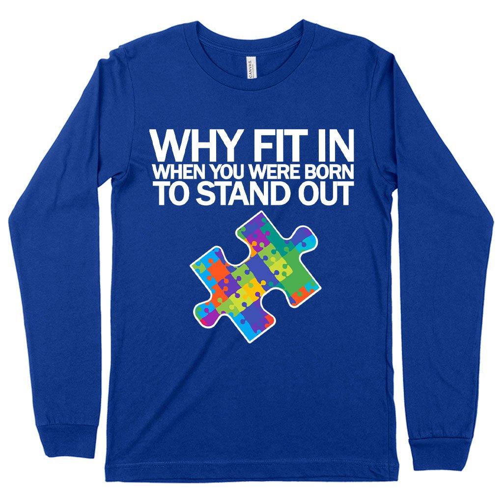 Autism Puzzle Long Sleeve T-Shirt - Autism T-Shirt Ideas - Autism Awareness T-Shirt - Trendha