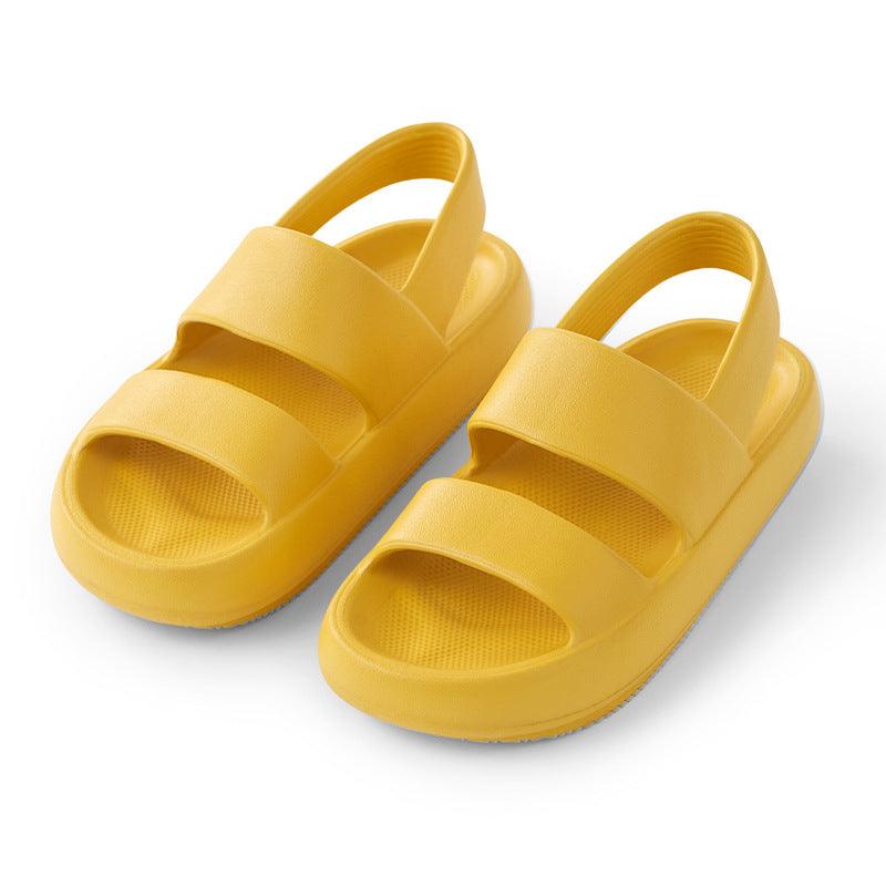 Household Simple Thick-soled Heightened Slippers - Trendha