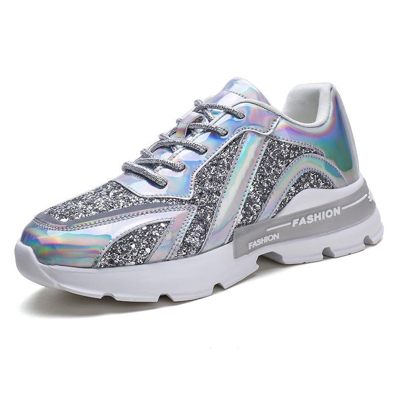 Korean Version Of The Thick Soled Inner Heightening Casual Shoes - Trendha