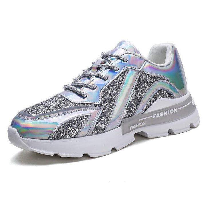 Korean Version Of The Thick Soled Inner Heightening Casual Shoes - Trendha