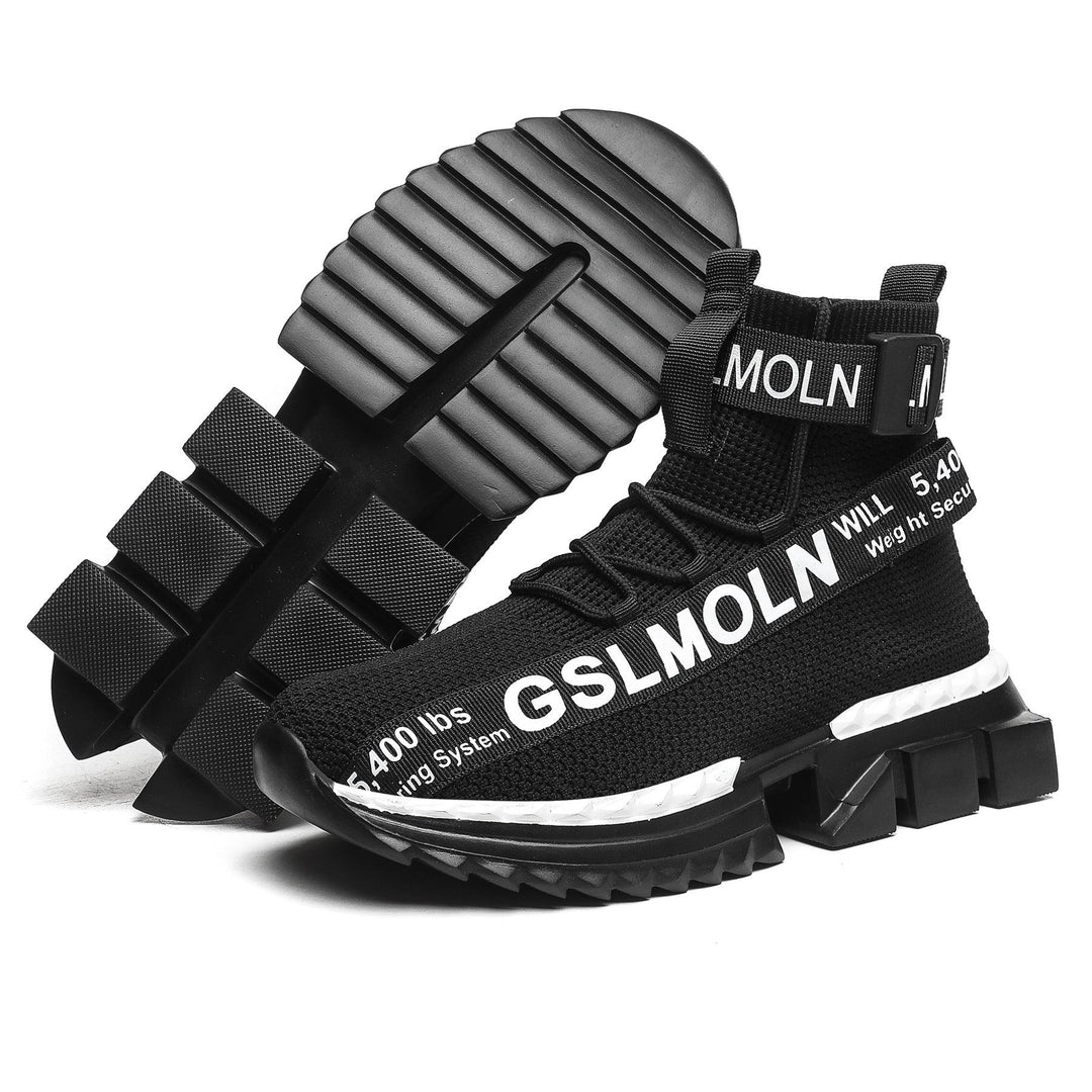 High Top Breathable Casual Sports Running Shoes - Trendha