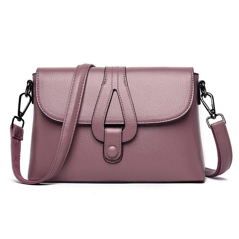 Button Fashion Lady's Diagonal Shoulder Bag - Trendha