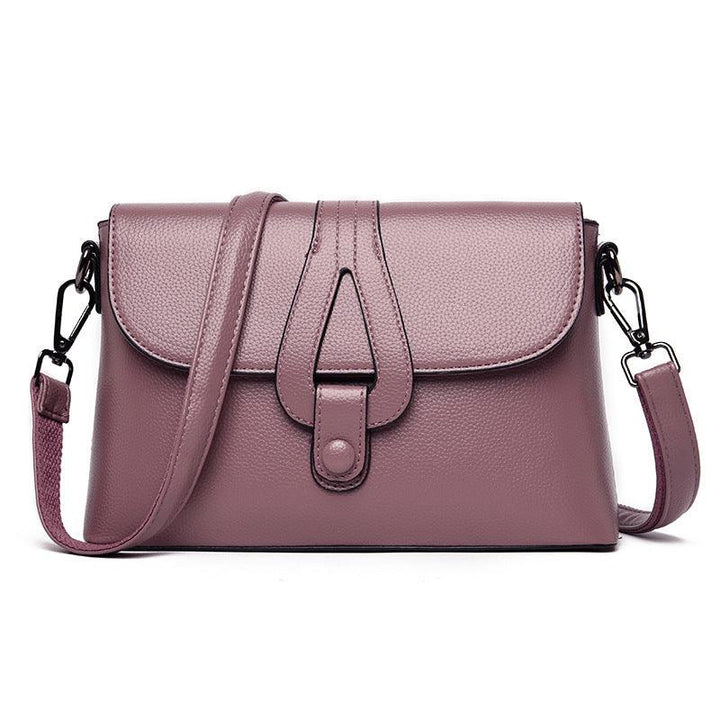 Button Fashion Lady's Diagonal Shoulder Bag - Trendha