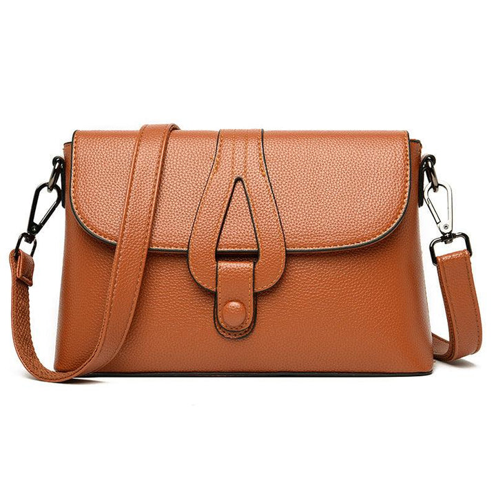Button Fashion Lady's Diagonal Shoulder Bag - Trendha