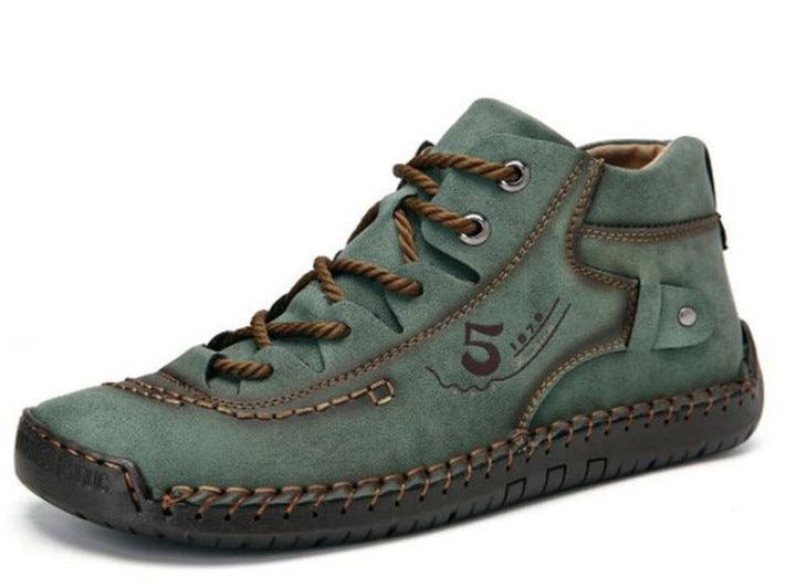 Casual Hand-Stitched Shoes Low-Top Tooling Shoes Martin Shoes - Trendha