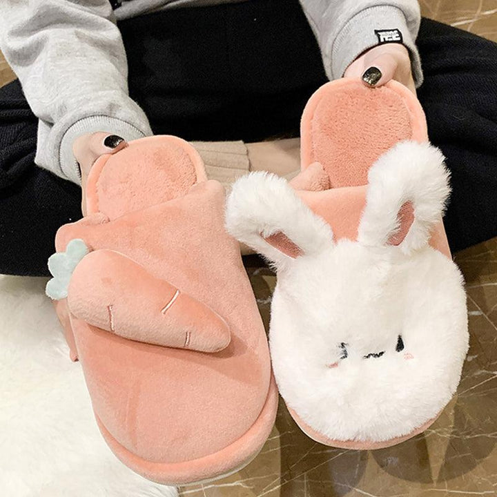 New Ins Tide Baotou Wild Rabbit Hair Cotton Drag - Trendha