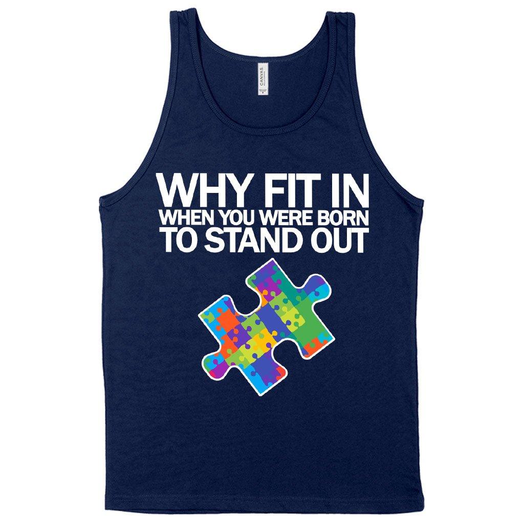 Autism Puzzle Tank - Autism Tank Ideas - Autism Awareness Tank - Trendha