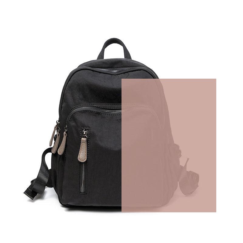 Lightweight Nylon Oxford Cloth Travel Anti-theft Backpack - Trendha