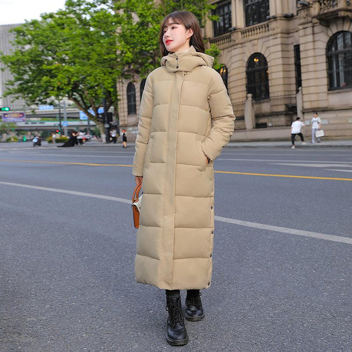 Loose Cold-proof Girlfriends Warmth And Thick Padded Jacket - Trendha