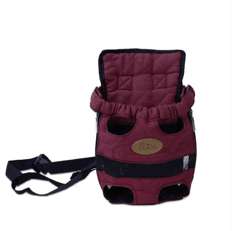 Adjustable Breathable Carrying Pet Backpack - Trendha