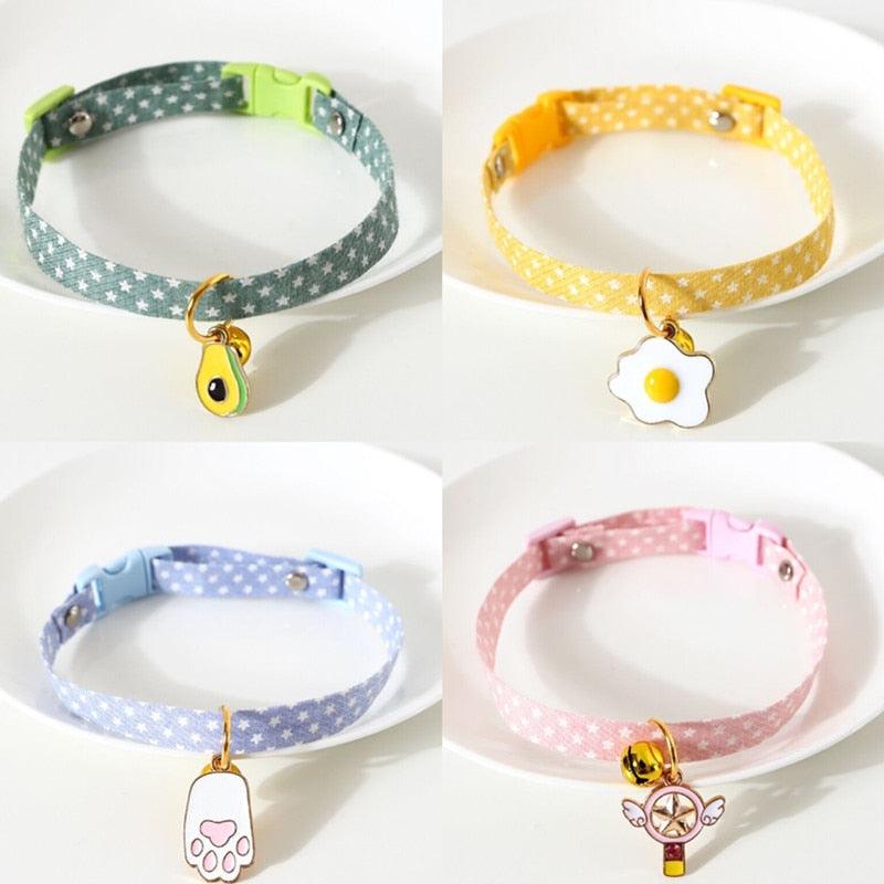Adjustable Cat Collar with Bell - Trendha