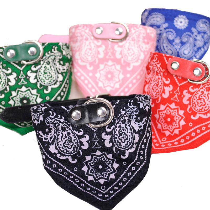 Adjustable Dog Scarf Collar - Trendha
